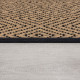 Behoň Geometric Jute Black