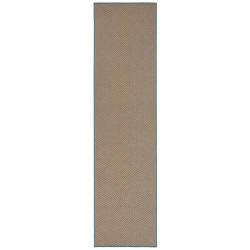 Behúň Geometric Jute Blue