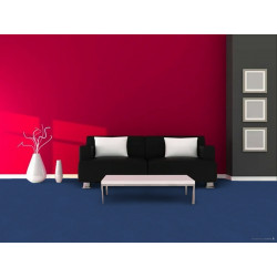 Metrážny koberec Bingo 3R32 tmavomodrý