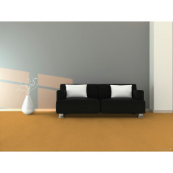 Metrážny koberec Bingo 2F57 žltý