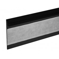 DOPREDAJ: 2500x55x10 mm cm Kobercová (soklová) lišta TL55 110 černá 2,5 m