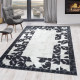 AKCIA: 140x200 cm Kusový koberec Fiesta 4307 black