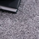 AKCIA: 60x320 cm Kusový koberec Velur Ultra strieborný - obšitý zo všetkých strán