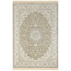 AKCIA: 95x140 cm Kusový koberec Naveh 104380 Olivgreen / Grey