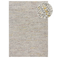 AKCIA: 120x170 cm Ručne tkaný kusový koberec Minerals Black/White