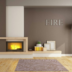 Kusový koberec Scroll béžový štvorec