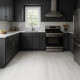 AKCIA: 180x130 cm PVC podlaha - lino AladinTex 150 Admiral Light grey