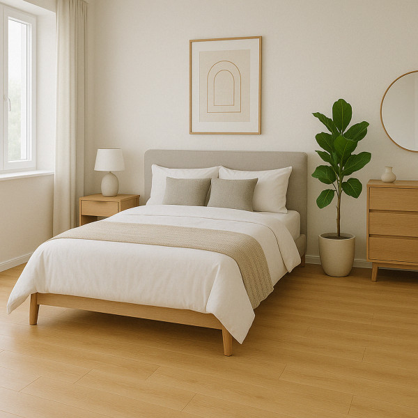 PVC podlaha - lino AladinTex 150 French Oak grey beige