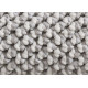 Kusový koberec Loom 4300 Silver kruh