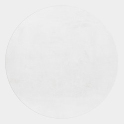 Kusový koberec Pouffy 5100 White kruh