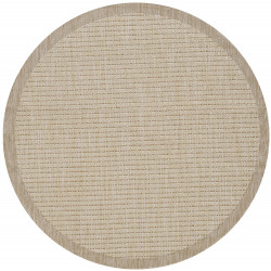 Kusový koberec Giza 1410 Beige kruh