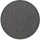 Kusový koberec Giza 1410 Black kruh