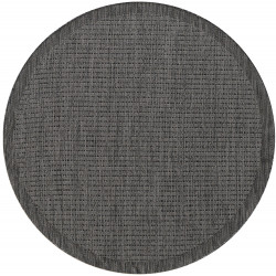 Kusový koberec Giza 1410 Black kruh