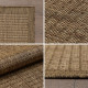 Kusový koberec Giza 1410 Brown kruh