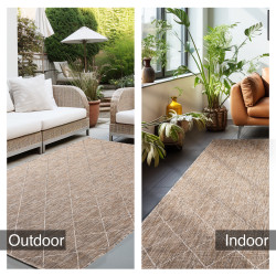 Kusový koberec Zagora 4512 Beige – na von aj na doma