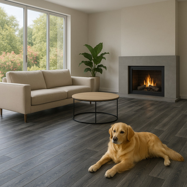 PVC podlaha - lino Blacktex Fumed Oak 966M