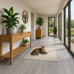 Vinylová podlaha kliková Green line Dub šedý