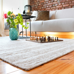 AKCIA: 80x150 cm Ručne tkaný kusový koberec My Jarven 935 ivory