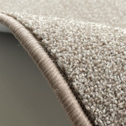 Kusový koberec Messina hnedá štvorec