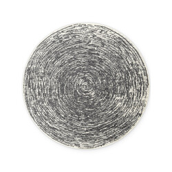Kusový koberec Gloria Cavallo 106256 Creme Grey kruh
