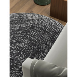 Kusový koberec Gloria Cavallo 106257 Grey kruh