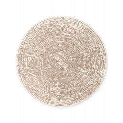 Kusový koberec Gloria Cavallo Creme Beige kruh