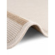 Kusový koberec Duet Bowen Beige/White kruh - na ven i na doma