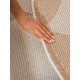 Kusový koberec Duet Bowen Beige/White kruh - na ven i na doma
