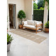 Behúň Duet Bowen Beige/White - na von aj na doma