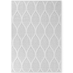Kusový koberec Duet Liora 106246 White/Gray - na von aj na doma