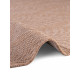Kusový koberec Duet Liora Beige/White kruh - na ven i na doma