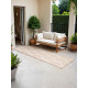 Behúň Duet Liora Beige/White - na von aj na doma