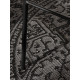 Kusový koberec Duet Kona Black/White kruh - na von aj na doma