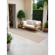 Behúň Duet Kona Beige/White - na von aj na doma