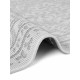 Kusový koberec Duet Rosel White/Gray - na von aj na doma