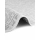 Kusový koberec Duet Rosel White/Gray kruh - na ven i na doma