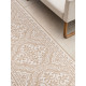 Behúň Duet Rosel Beige/White - na von aj na doma