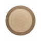 Kusový koberec Jutta Natur Ivory/Grey/Beige kruh