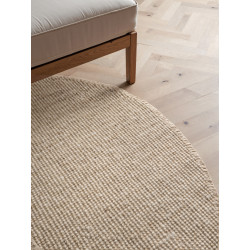 Kusový koberec Jaipur 105973 Ivory/White kruh