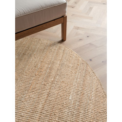 Kusový koberec Jaipur 105974 Natur/Gold kruh