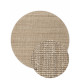 Kusový koberec Jaipur Grey/Brown kruh