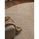Kusový koberec Calmio Beige kruh