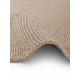 Kusový koberec Calmio Beige kruh
