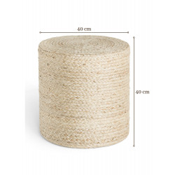 Sedací vak JUTTA POUF 106236 Ivory