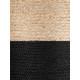 Sedací vak JUTTA POUF 106237 Beige/Black