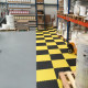 Vinylový modulový štvorec R-Tile 1018 Yellow