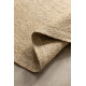 AKCIA: 100x100 (průměr) kruh cm Kusový koberec Jute Braided 106007 Ivory