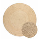 AKCIA: 100x100 (průměr) kruh cm Kusový koberec Jute Braided 106007 Ivory