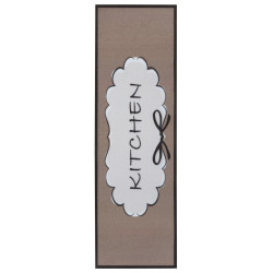 AKCIA: 50x150 cm Behúň Cook & Clean 105728 Brown White Black
