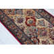 AKCIA: 300x80 cm Orientálny behúň na mieru Isfahan Forenza bordo - obšitý zo všetkých strán